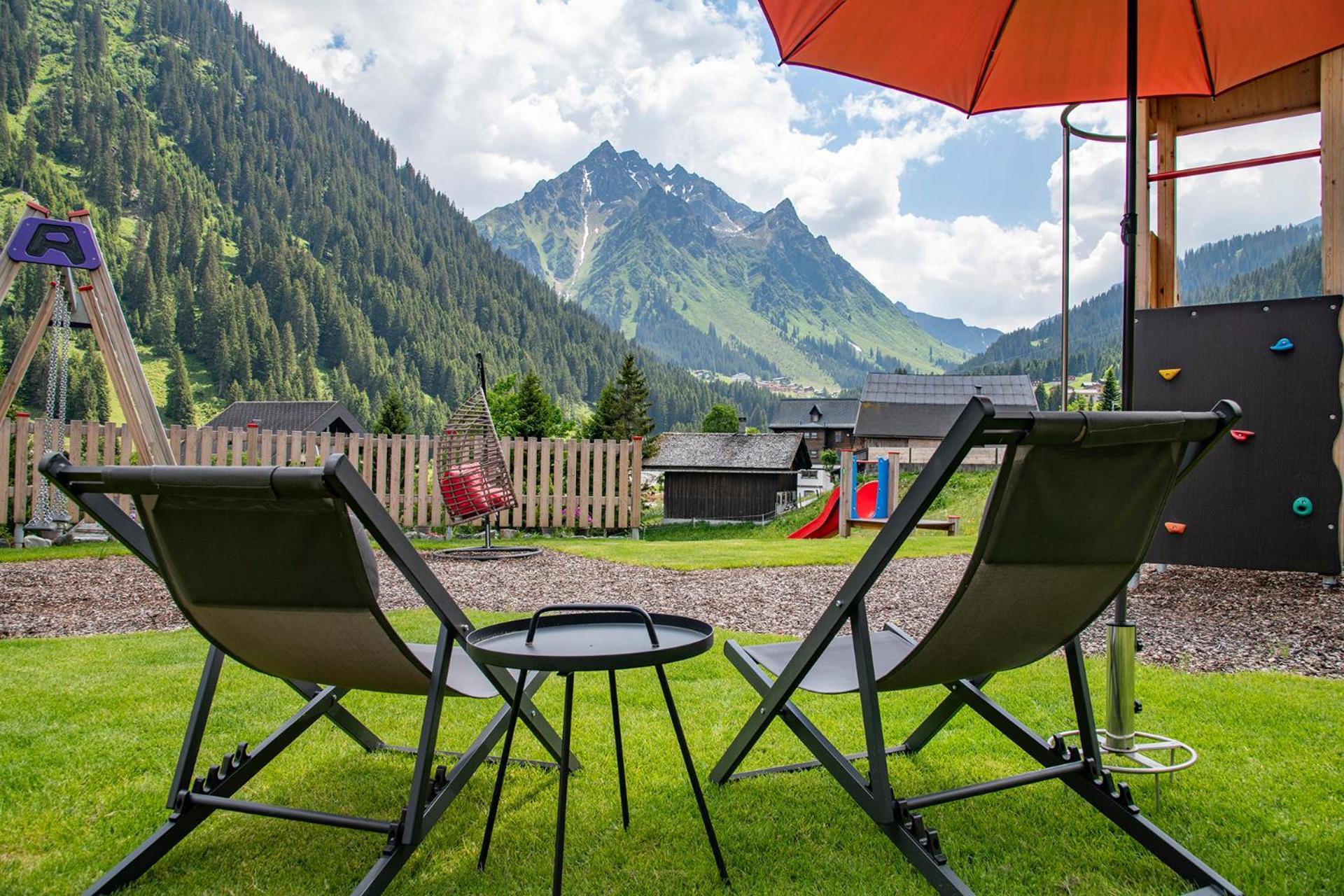 Hotel Alpenrose Gargellen Exterior foto